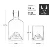 Mountain Decanter and Tumblers by Viski