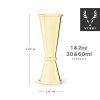Large Gold Japanese Style Jigger by Viski®