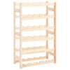Wine Rack for 30 Bottles Pinewood