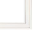 "Moody Gray Glassware Still Life" 2-Piece Vignette by Bluebird Barn; White Frame