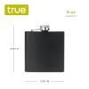 TrueFlask™: 6 oz Matte Black Flask by True