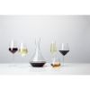 Angled Crystal Burgundy Glasses (Set of 6) by Viski