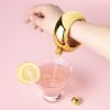 Gold Plastic Bangle Flask by Blush®