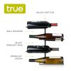 Four Bottle Wall Mounted Wine Rack by True