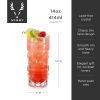 Crystal Tiki Glasses by Viski®
