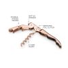 Copper Signature Double Hinged Corkscrew by Viski®