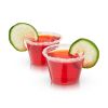 Party 2.5 oz Jello Shot Cups with Lids, set of 25 by Savoy