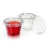 Party 2.5 oz Jello Shot Cups with Lids, set of 25 by Savoy