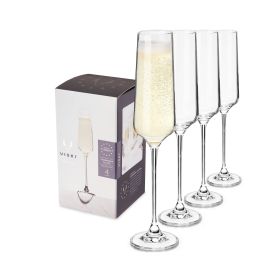 Reserve European Crystal Champagne Flutes by Viski®