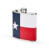Texas Flag Flask