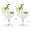 Angled Crystal Gin & Tonic Glasses (Set of 4) by Viski