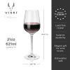 Reserve European Crystal Bordeaux Glasses by Viski®