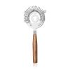 Cocktail Strainer with Acacia Handle by True