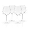 Reserve European Crystal Burgundy Glasses by Viski®