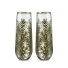 Woodland Stemless Champagne Flute by Twine Living® (Set of 2)
