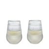 Glass FREEZE™ Wine Glass (set of two) by HOST®