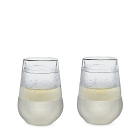 Glass FREEZE™ Wine Glass (set of two) by HOST®
