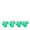 Cactus Shot Glasses, Set of 4 by True Zoo