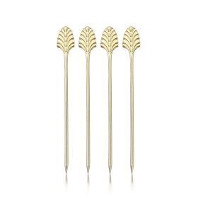 Gold Art Deco Cocktail Picks by Viski®