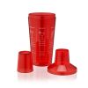 Red Plastic Recipe Shaker by True